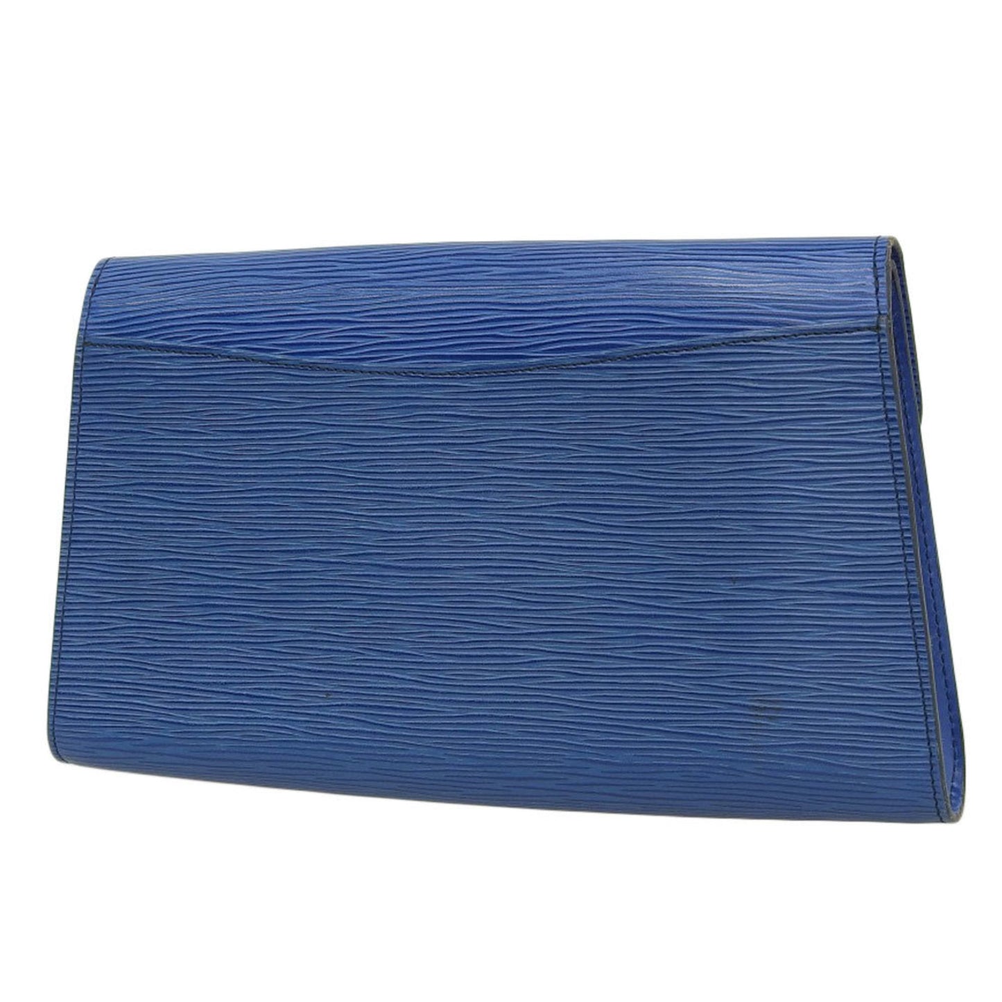 Louis Vuitton Epi Art Deco Second Bag Clutch Toledo Blue M52635