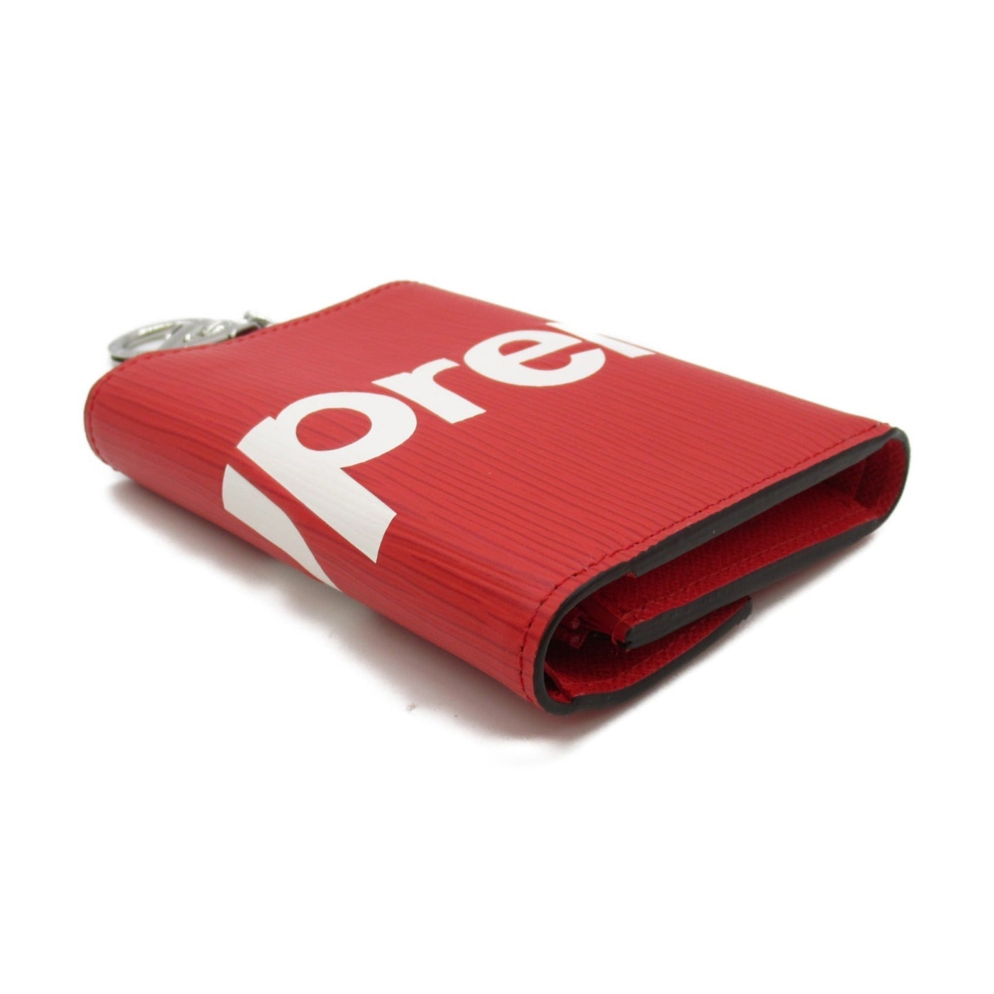 LOUIS VUITTON Chain Wallet [Supreme] Red Epi leather M67755
