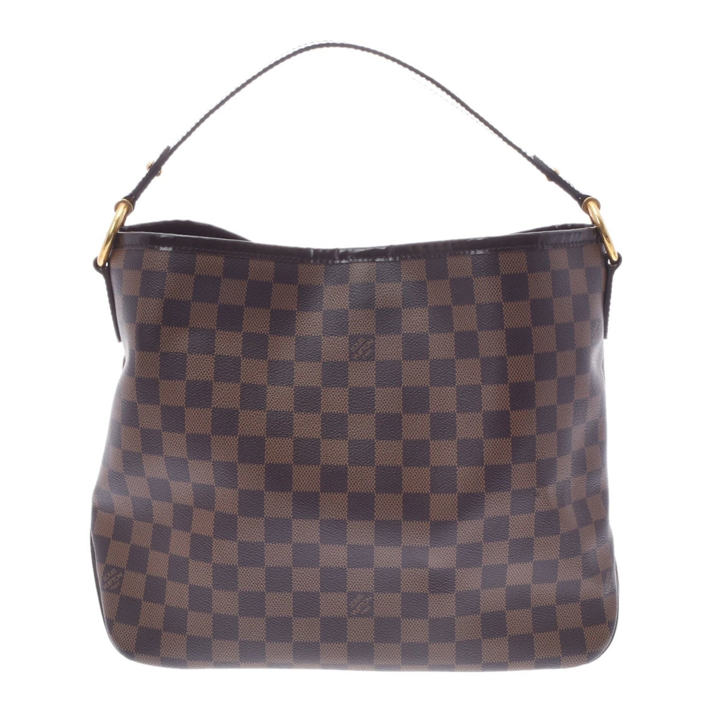 LOUIS VUITTON Damier Delightful PM Brown N41459 Ladies Canvas One Shoulder Bag