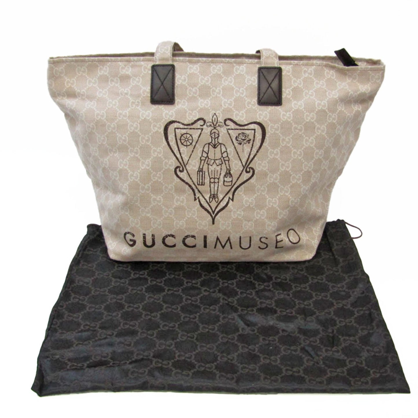 Gucci GG Canvas MUSEO 283416 Men,Women Canvas Shoulder Bag,Tote Bag Beige