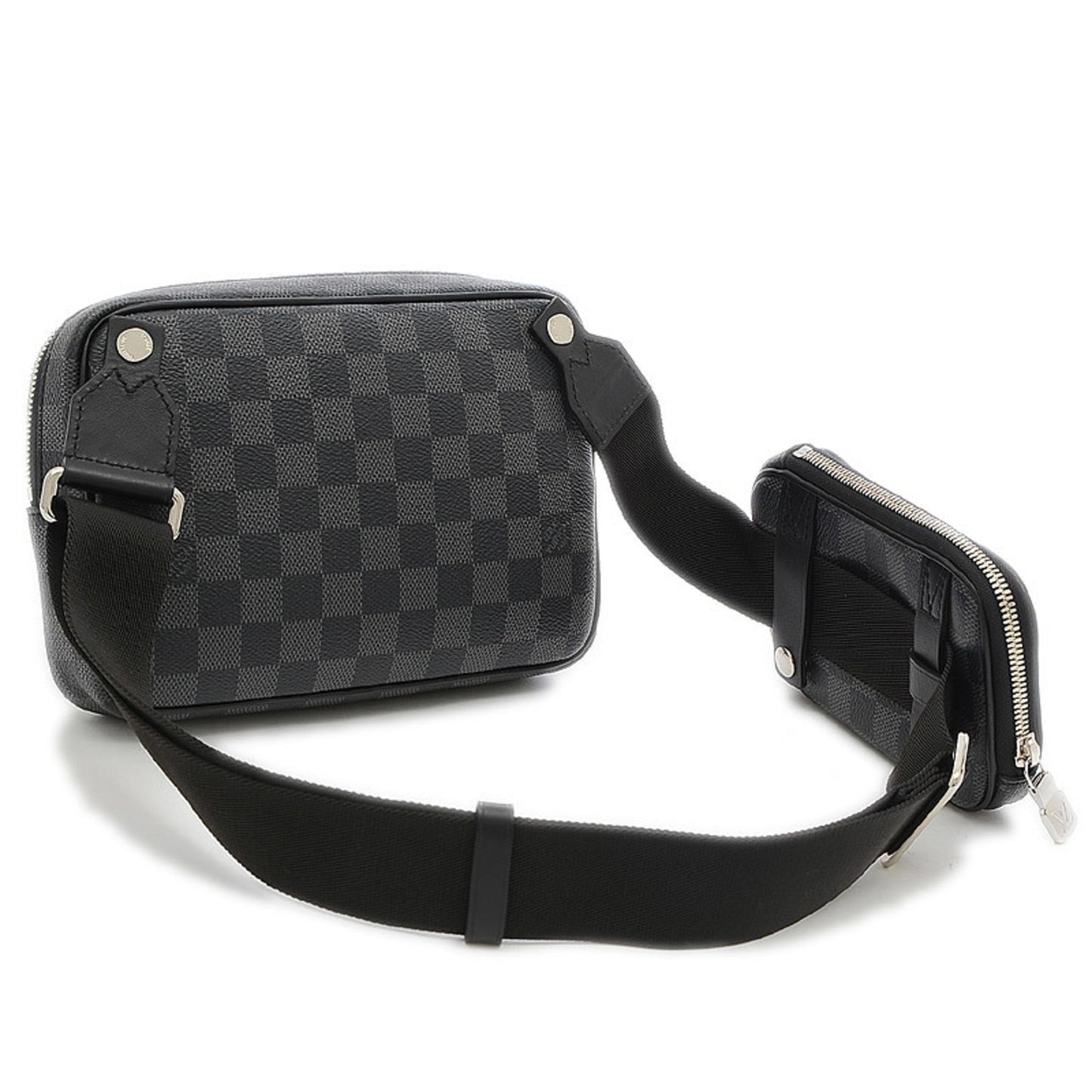 Louis Vuitton Damier Graphite Scott Messenger Shoulder Bag Men's N50018