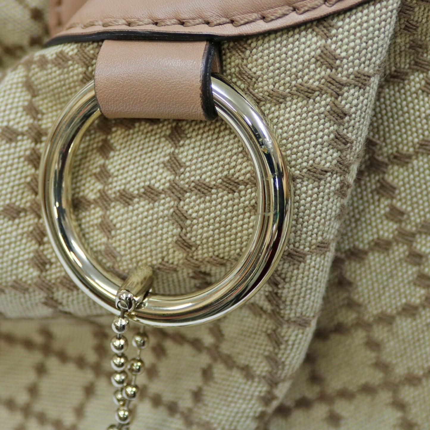 Gucci Handbag Diamante Beige Women's Men's