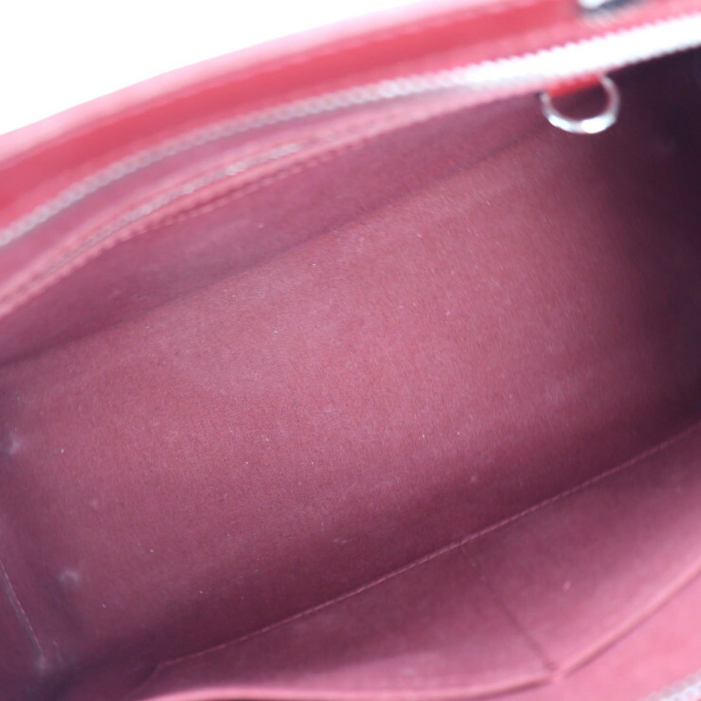 LOUIS VUITTON Blair MM Handbag M4030E Epi Leather Carmine Red Series Silver Metal Fittings