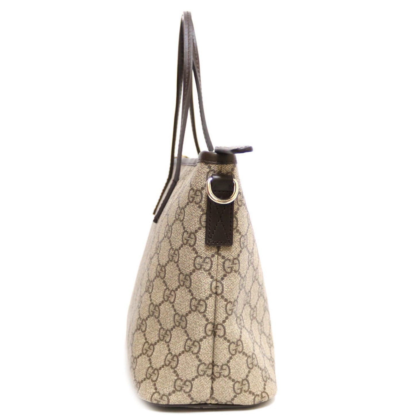 Gucci Shoulder Bag GG Supreme 2way Handbag Brown Ladies Canvas