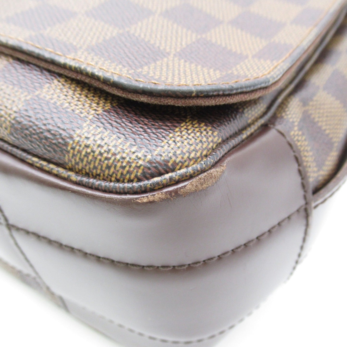 LOUIS VUITTON Bastille Shoulder Bag Brown Damier PVC coated canvas N45258