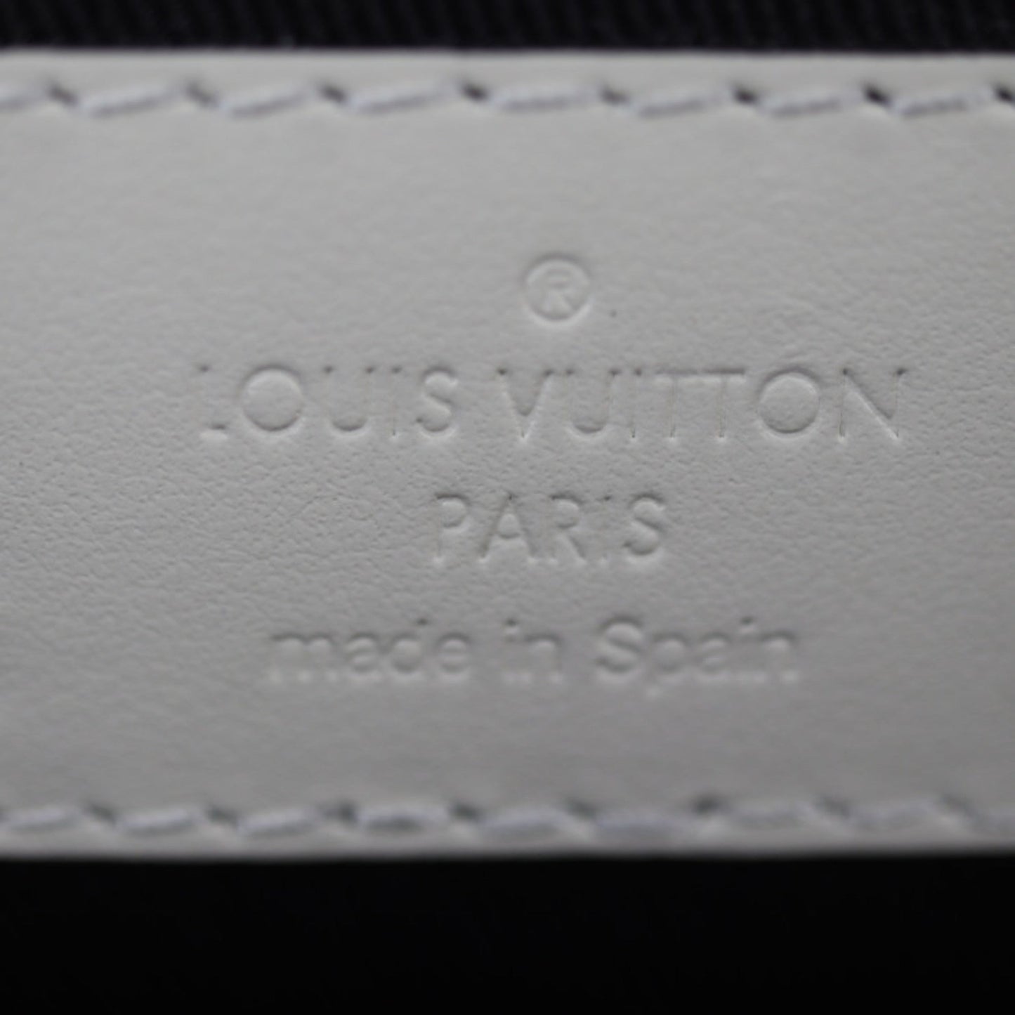 LOUIS VUITTON Christopher Tote Bag M58477 Taurillon Leather Bronne White Matte Black Hardware 2WAY Shoulder
