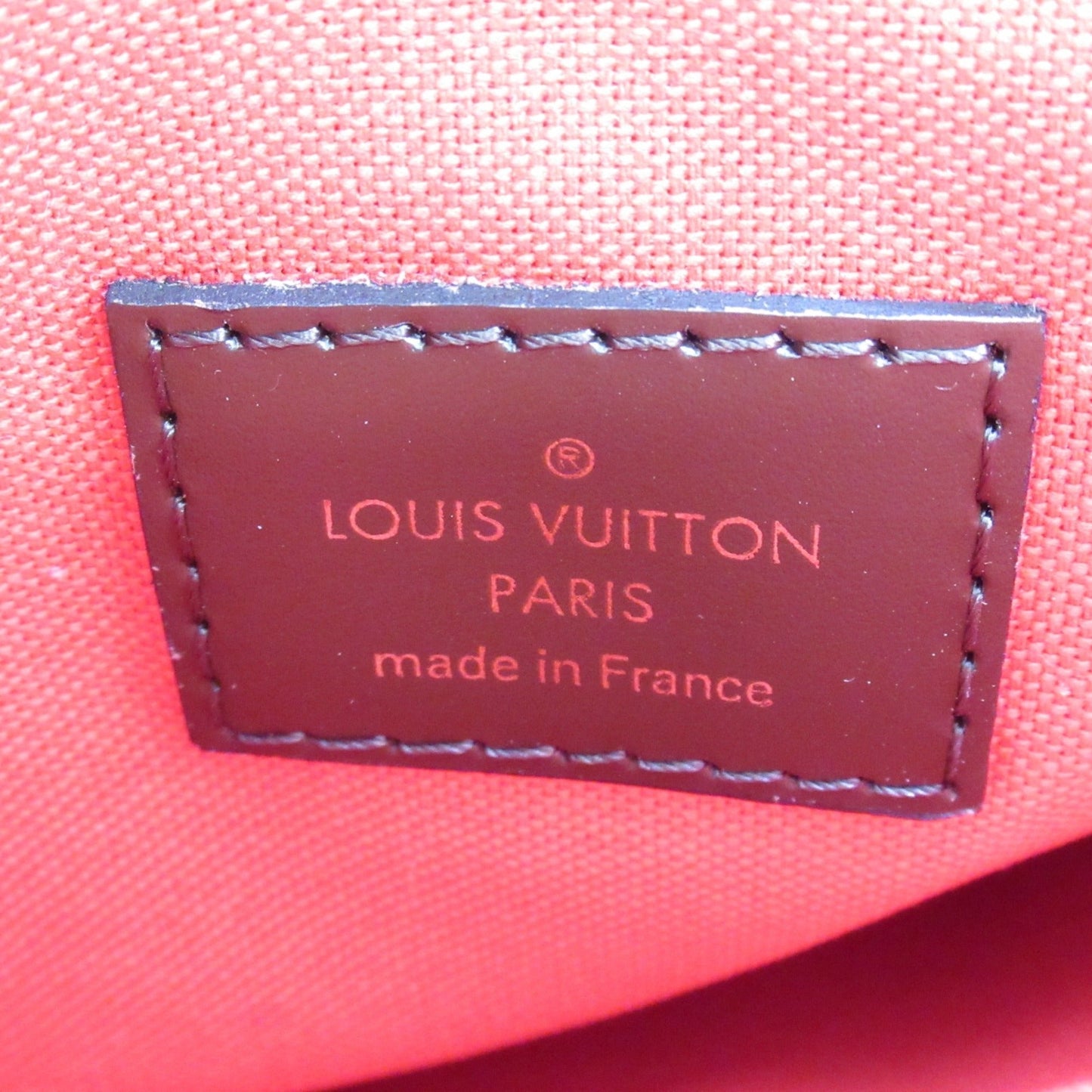 LOUIS VUITTON Bloomsbury Brown Ebene Damier PVC coated canvas N42251