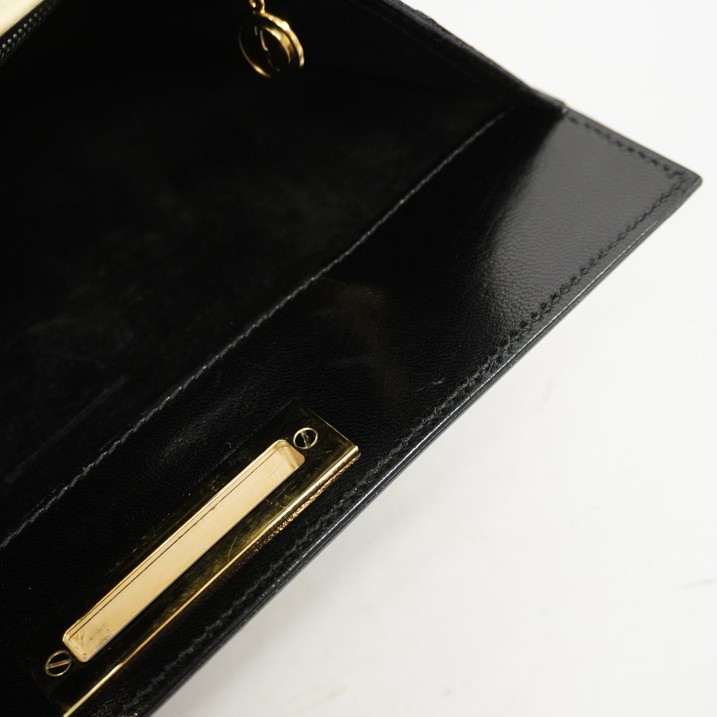 Gucci Shoulder Bag 001 1998 1863 Women's Leather Shoulder Bag Black