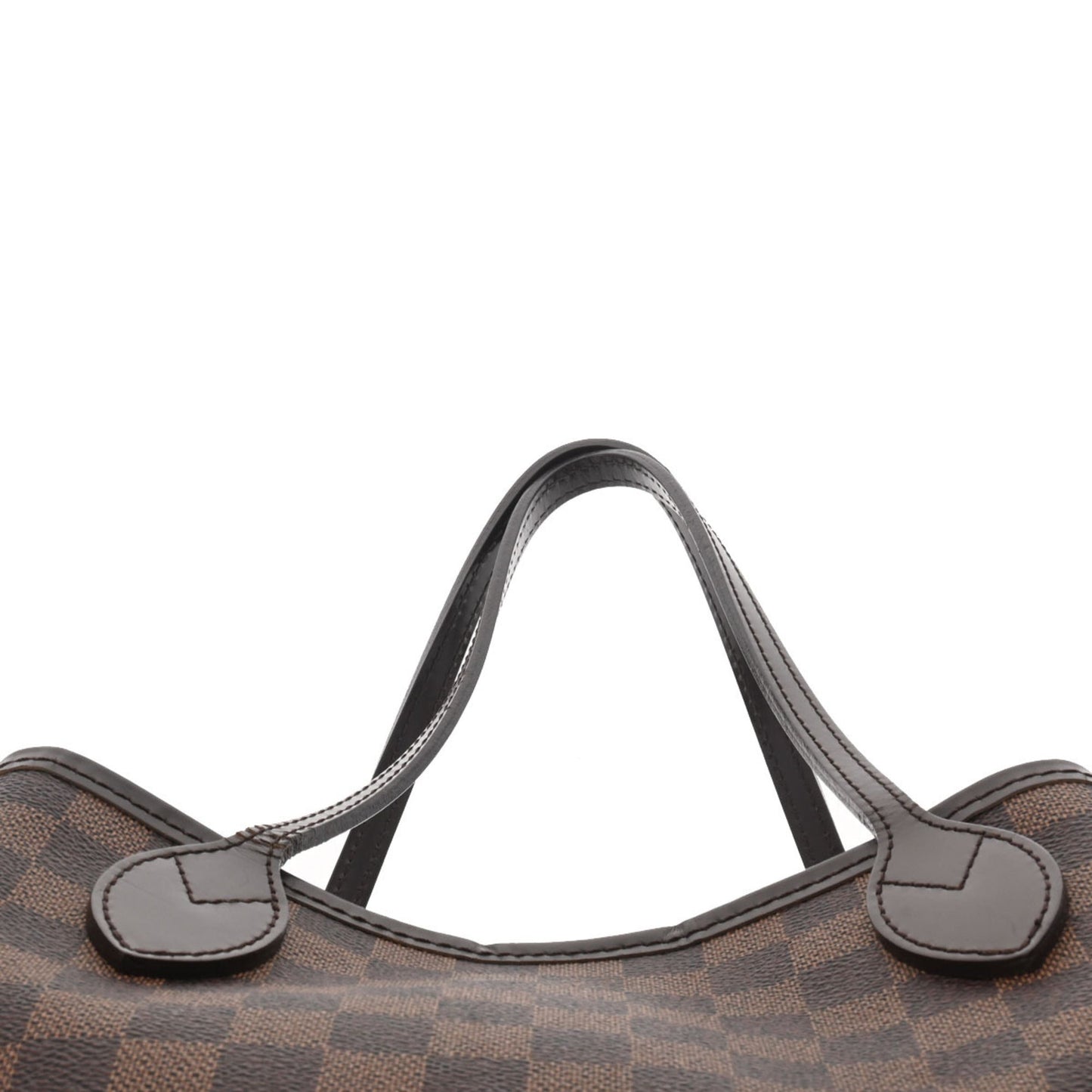 LOUIS VUITTON Damier Neverfull PM Brown N51109 Ladies Canvas Handbag