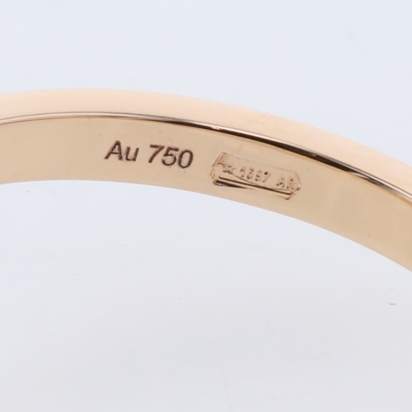 Gucci Ring GG Diamond K18 Pink Gold No. 11 Ladies GUCCI K21001204