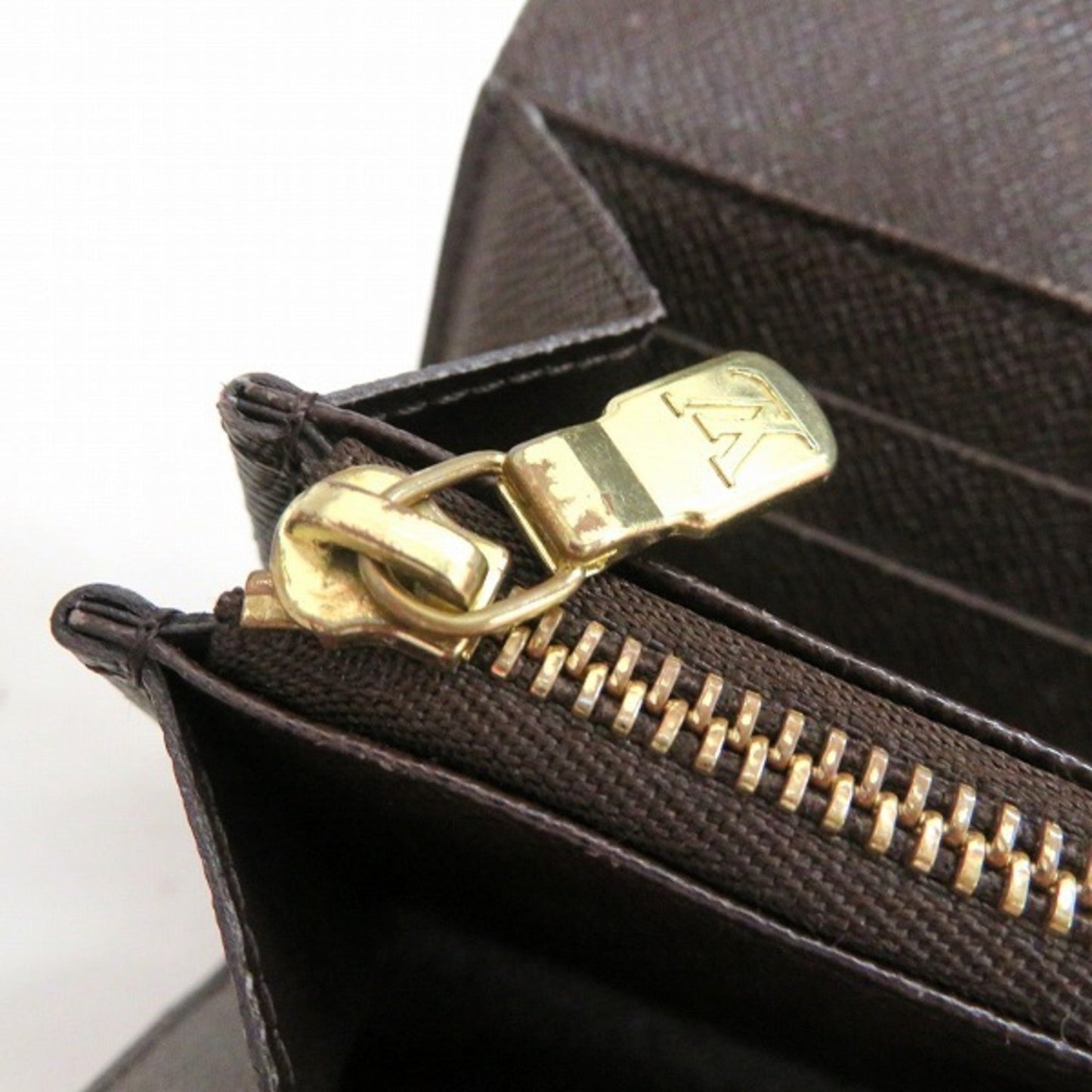 LOUIS VUITTON Damier Portefeuille Sarah N61734 Long Wallet Unisex