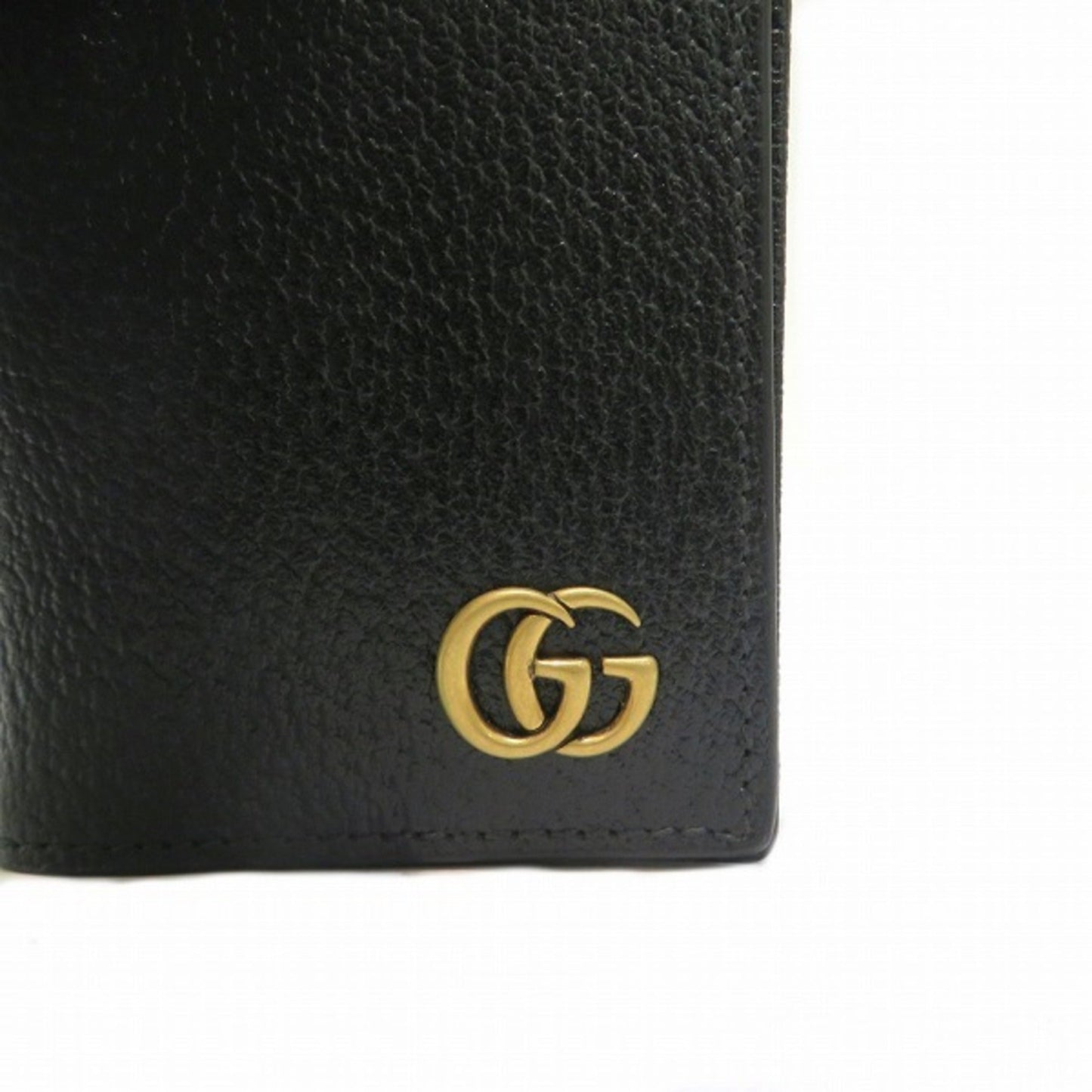 GUCCI GG Marmont 428737 Black Card Case Brand Accessory Unisex
