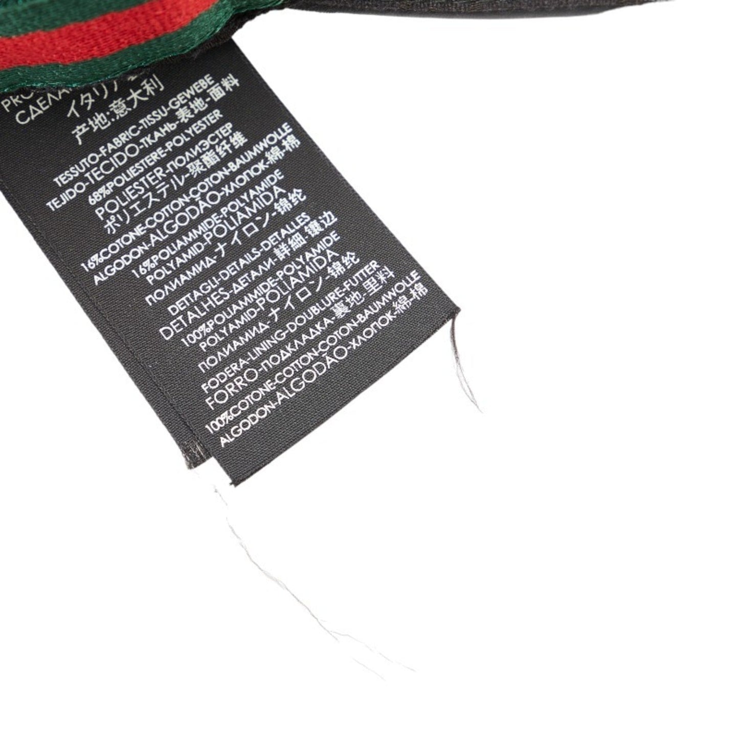 GUCCI Original GG Canvas Sherry Line Cap Baseball 200035 Black Women's
