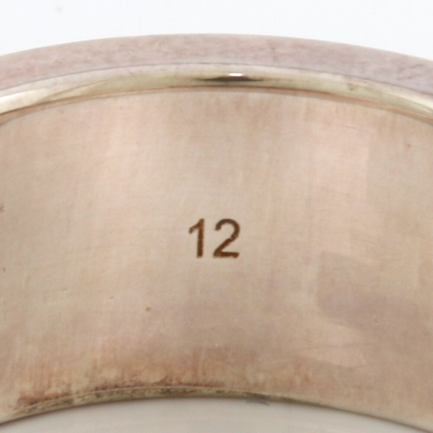 Gucci SV925 Ring G Mark Branded No. 11 # 12 Silver Ladies 925