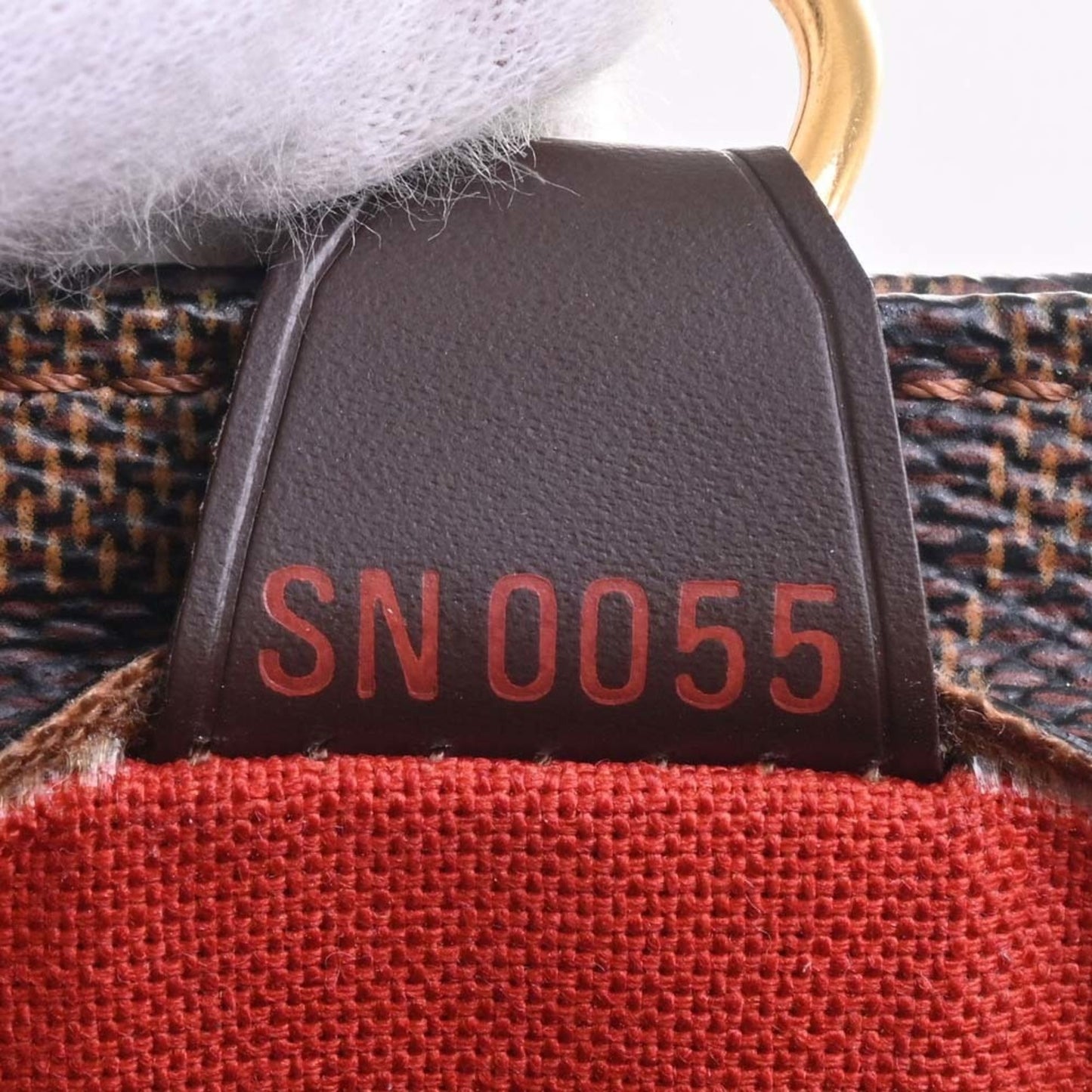 LOUIS VUITTON Damier Vavin PM SPO Handbag N51171 Brown Women's