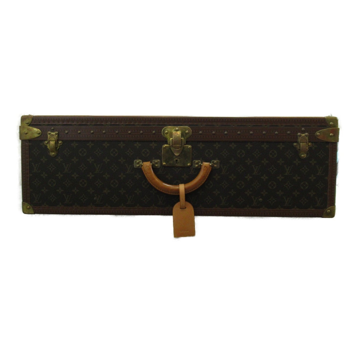 LOUIS VUITTON alzer 80 trunk Brown Monogram PVC coated canvas M21222