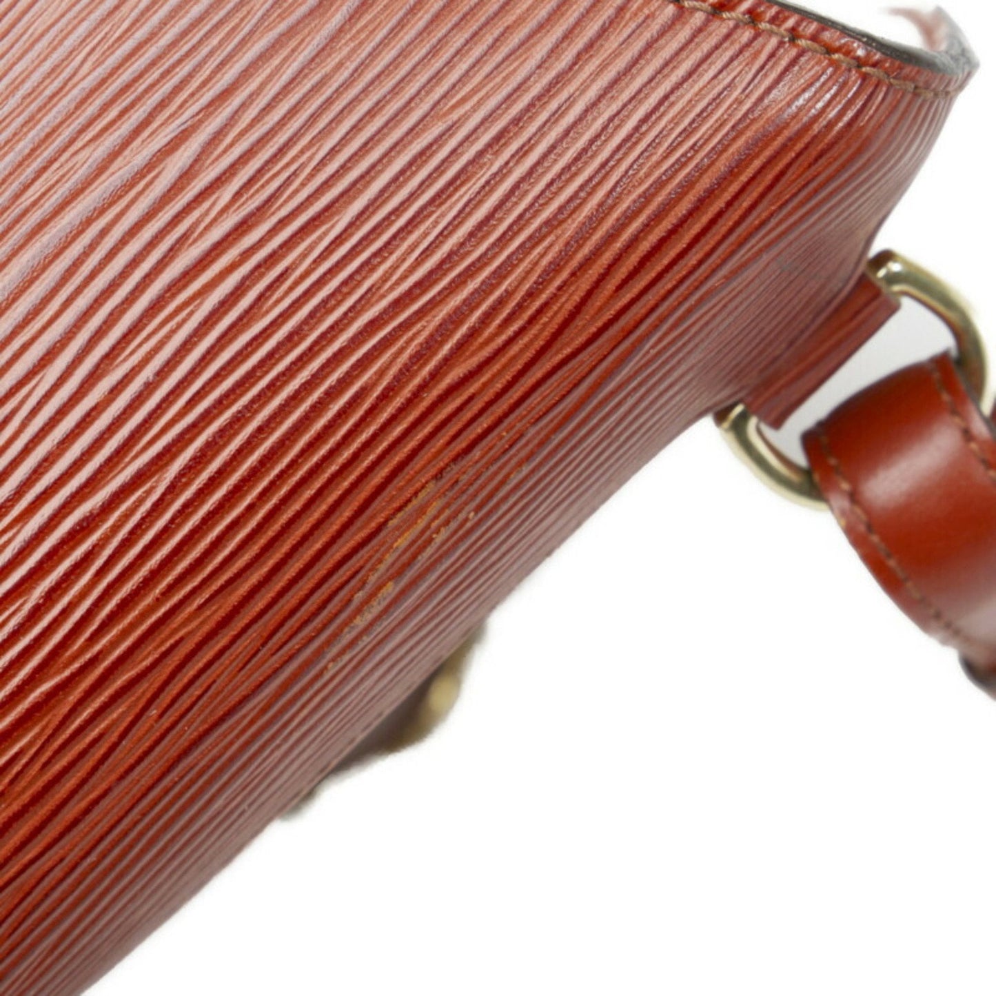 LOUIS VUITTON Epi Mabillon Backpack M52233 Kenya Brown Leather Women's