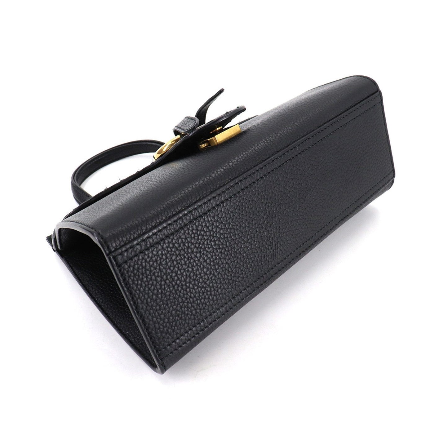 Gucci GG Marmont 2way hand shoulder bag leather black 442622 Bag