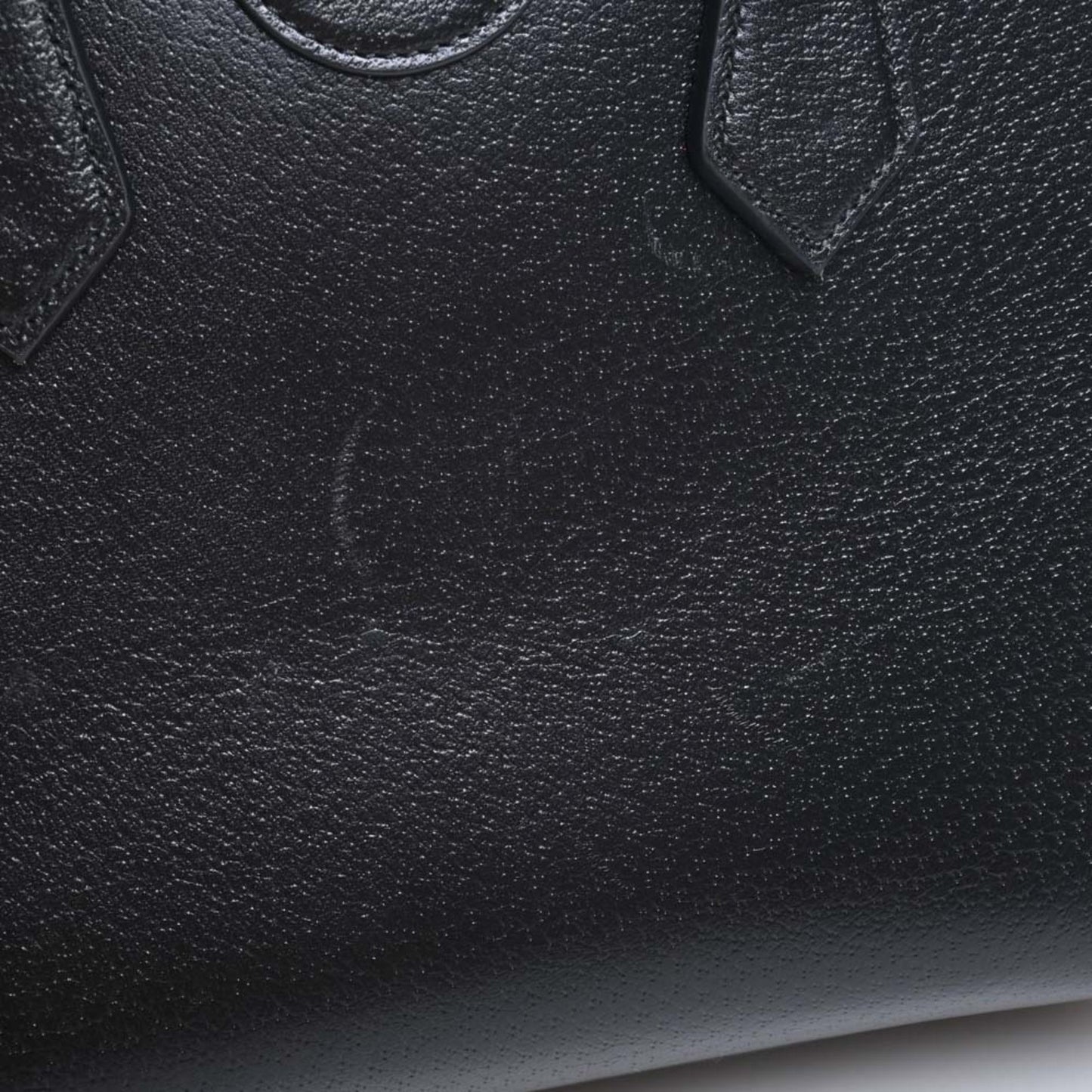 GUCCI Bamboo Leather Diana Double G 2WAY Handbag 702721 Black Ladies