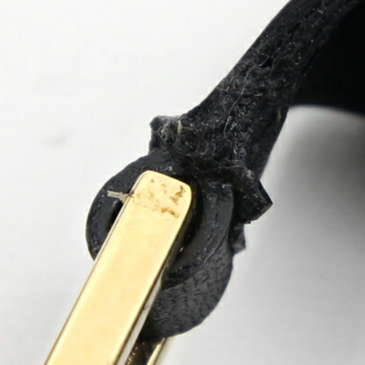 Gucci Handbag GG Jackie 005.0811 Black Canvas Leather Ladies Bamboo GUCCI