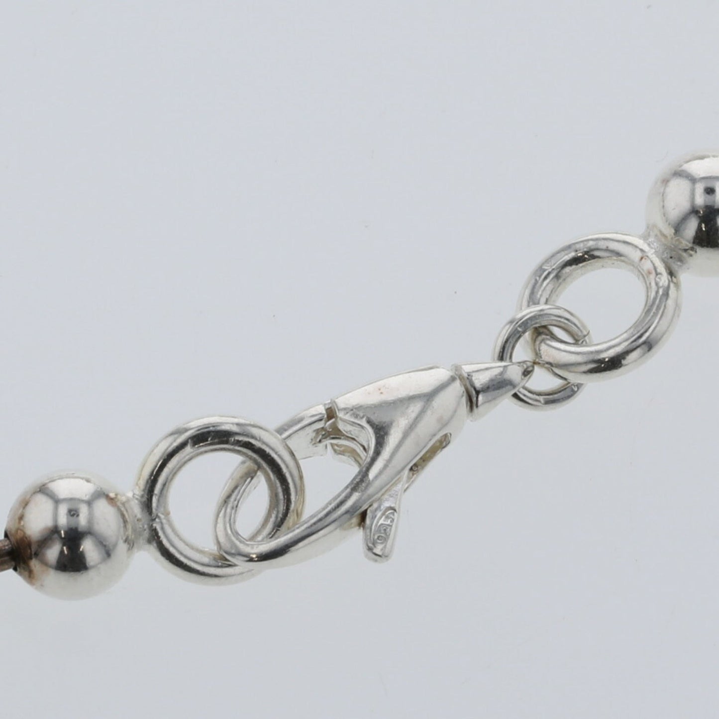 Gucci Bracelet Interlocking G Ball Chain Silver 925 Ladies GUCCI