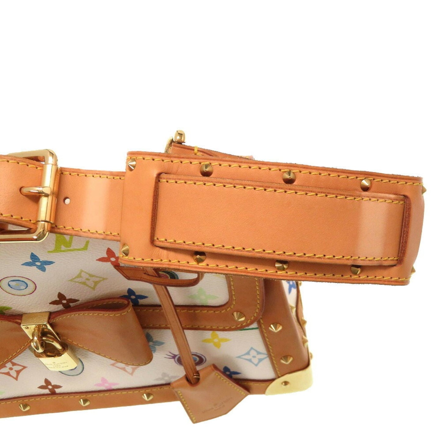 Louis Vuitton Eye Miss You Sack Mule Monogram Multicolor Blanc M92051 Handbag Bag White