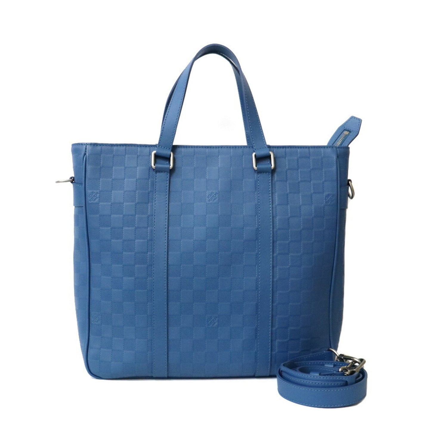 Louis Vuitton Bag Damier Amphini Shoulder Bag, Tadao PM N41352 Neptunia Blue Men's Leather