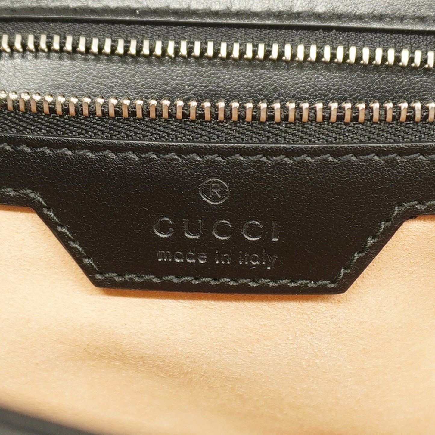Gucci GG Marmont Shoulder Bag 443497 Women's Leather Shoulder Bag Black