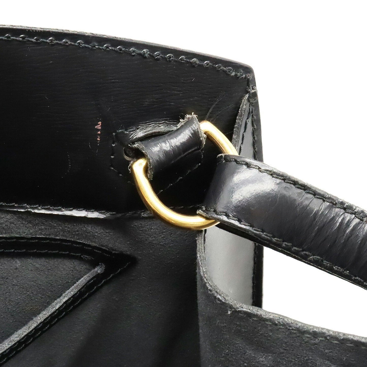 LOUIS VUITTON Epi Cluny Shoulder Bag Leather Noir Black M52252