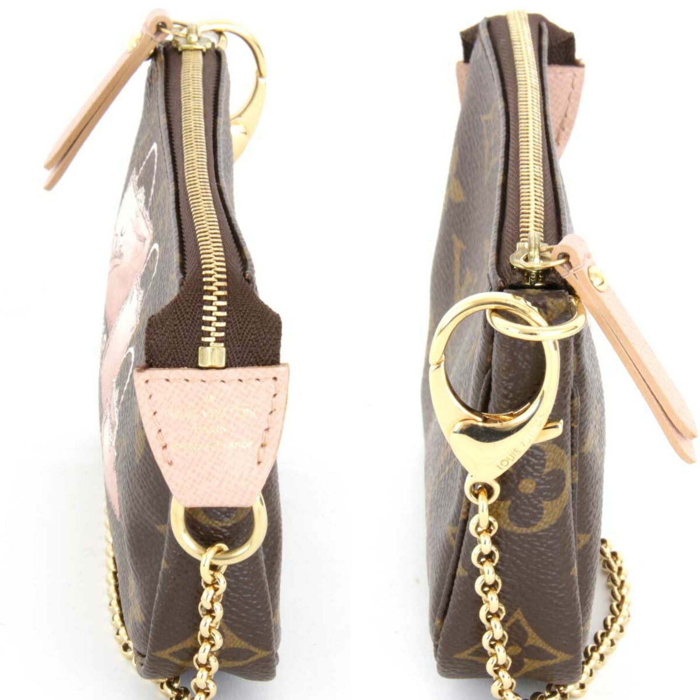 LOUIS VUITTON Accessories Trunk Collection M60245 Accessory Pouch Monogram Canvas Women's