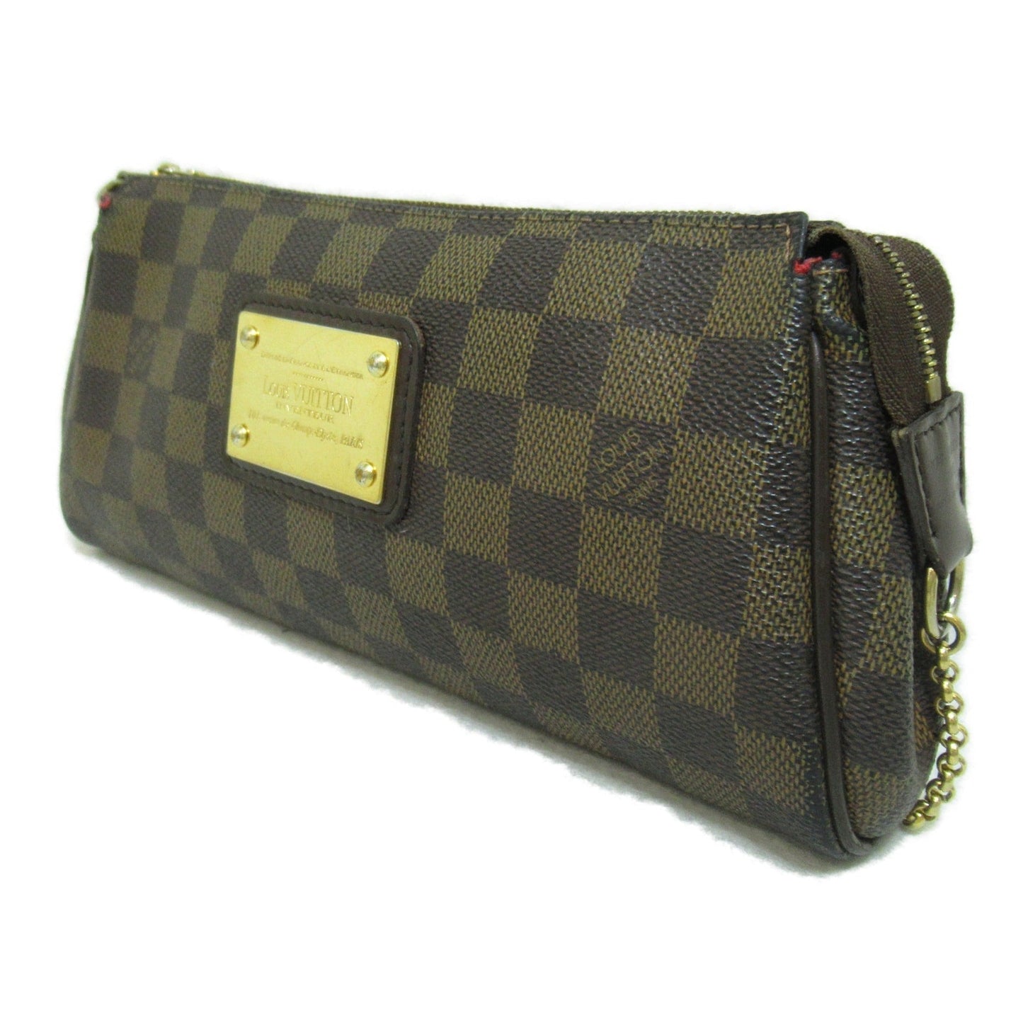 LOUIS VUITTON Eva Brown Ebene Damier PVC coated canvas N55213