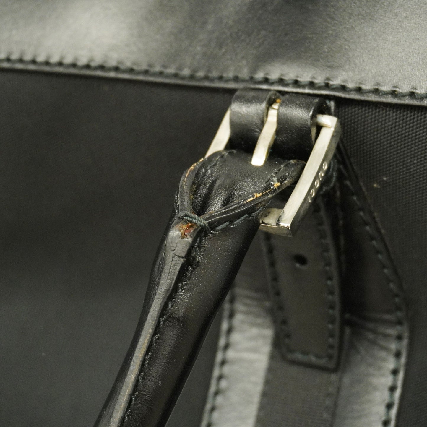 Gucci  Boston Bag 201847 Men,Women,Unisex Leather,Nylon Boston Bag Black