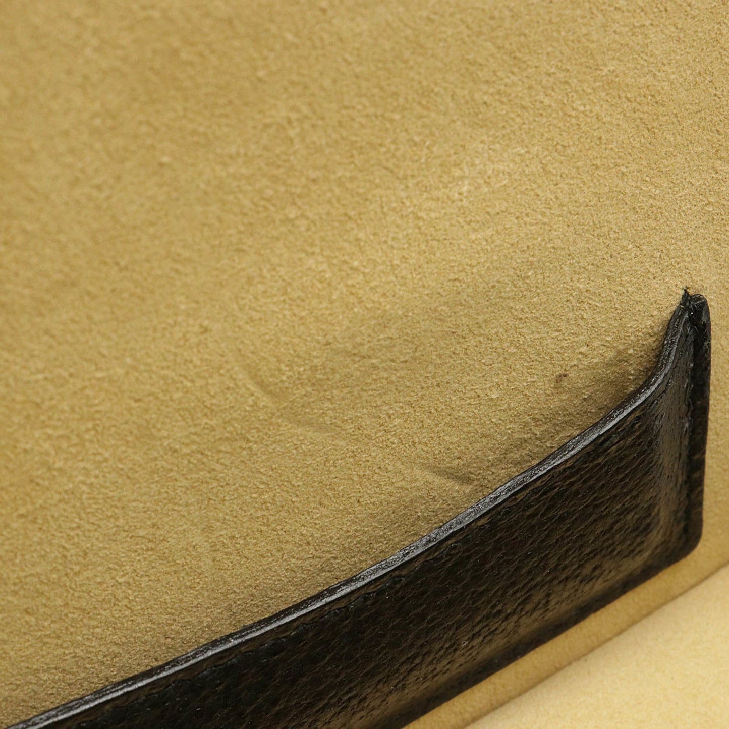 Gucci bamboo vanity bag handbag shoulder leather black 013 122 2491