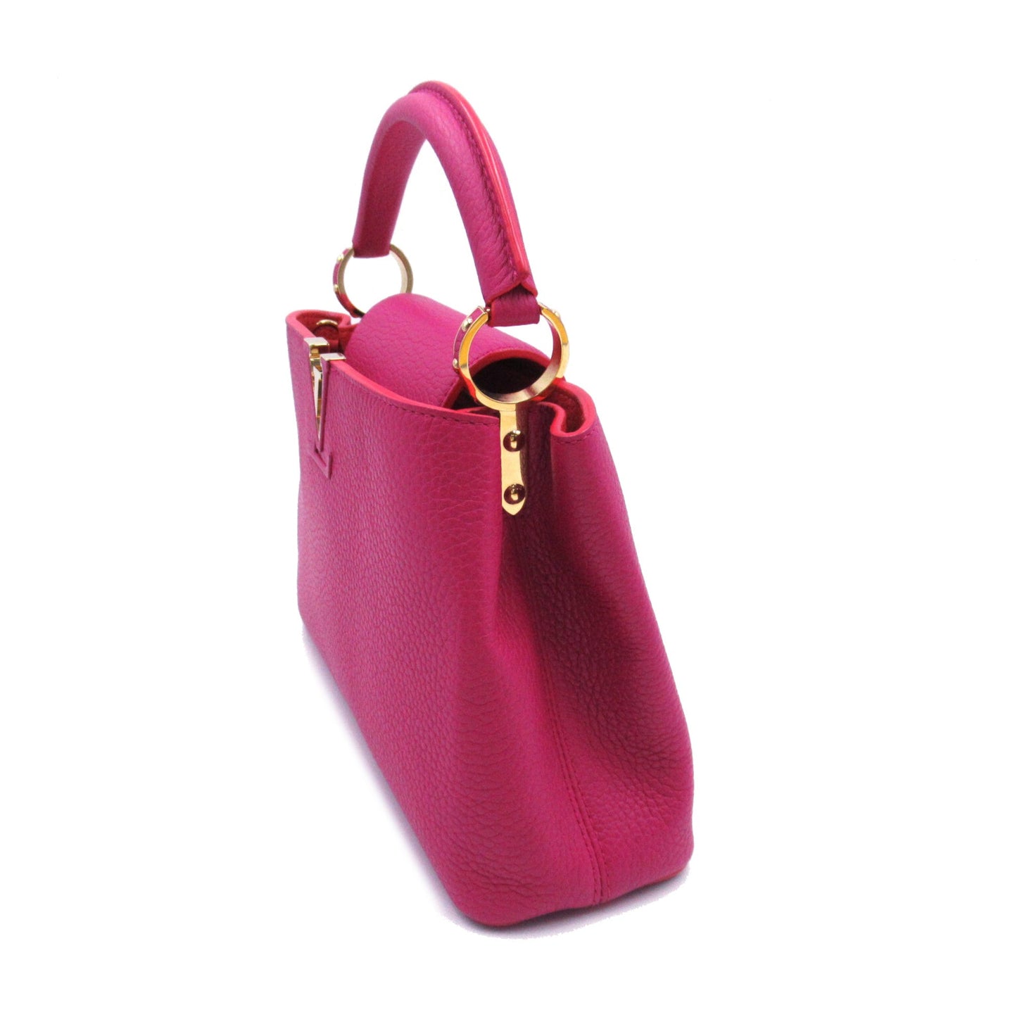 LOUIS VUITTON CapucineBB Pink Taurillon Clemence Leather leather M90294