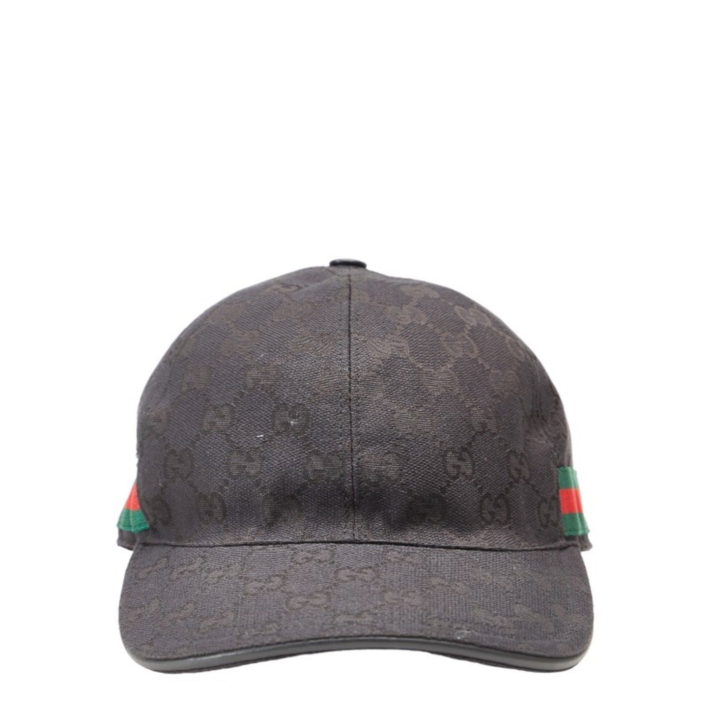 GUCCI Original GG Canvas Sherry Line Cap Baseball 200035 Black Women's