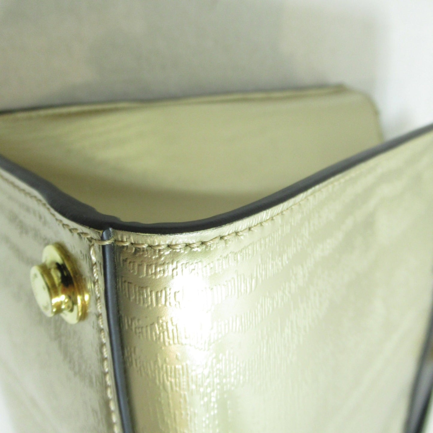 LOUIS VUITTON City Steamer PM 2wayShoulder Bag Gold Black leather M53015
