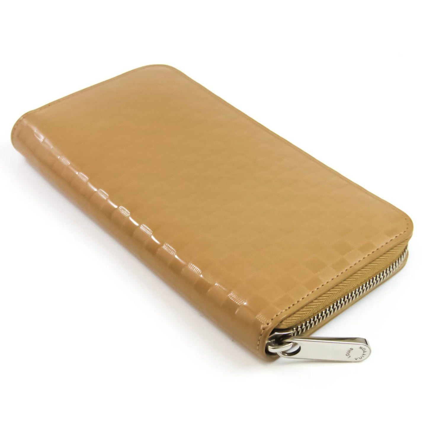 Louis Vuitton Damier Facet Zippy Wallet M94442 Unisex Leather Long Wallet (bi-fold) Beige