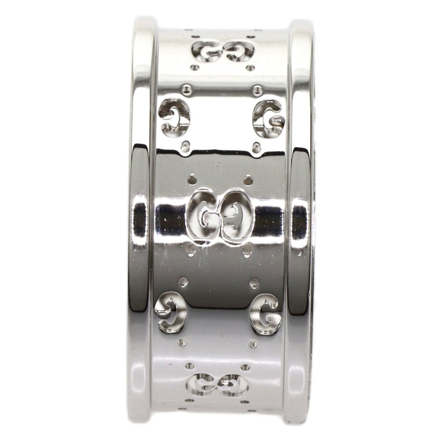 Gucci Icon #16 Ring K18 White Gold Ladies GUCCI