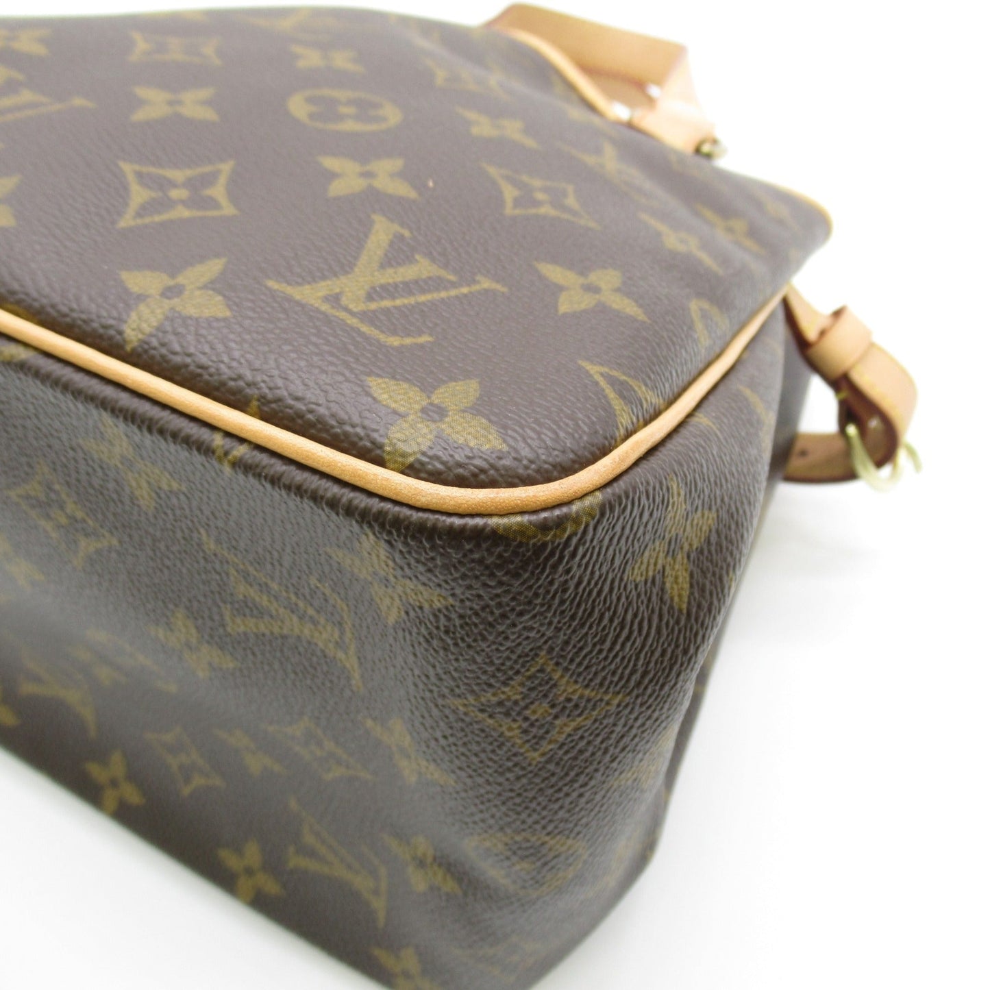 LOUIS VUITTON Batignolles Tote Bag Brown Monogram PVC coated canvas M51156