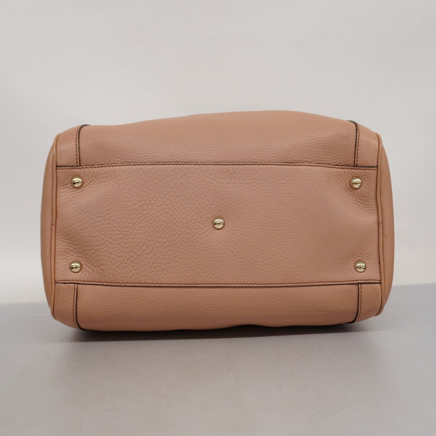 Gucci  Soho 000 2058 0290 0 Women's Leather HandBag Pink Beige