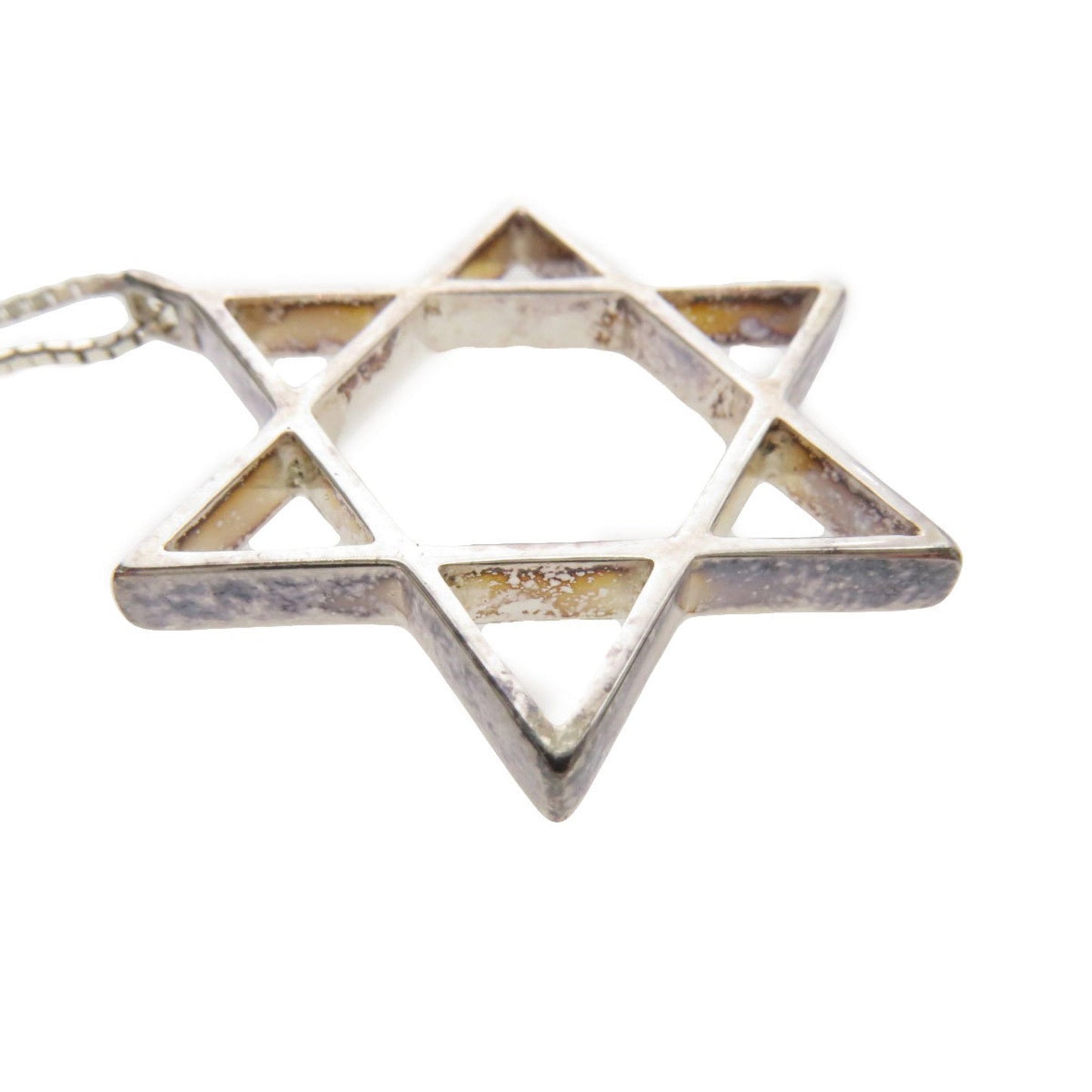 Gucci Star of David Necklace Silver Unisex GUCCI