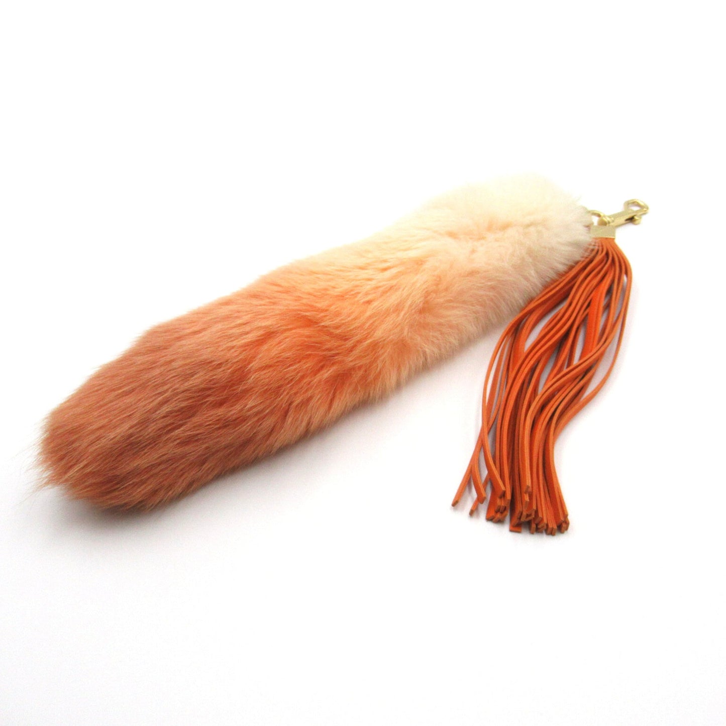LOUIS VUITTON Bijou sack foxy bonbon Orange Gold Plated/Fur M66168
