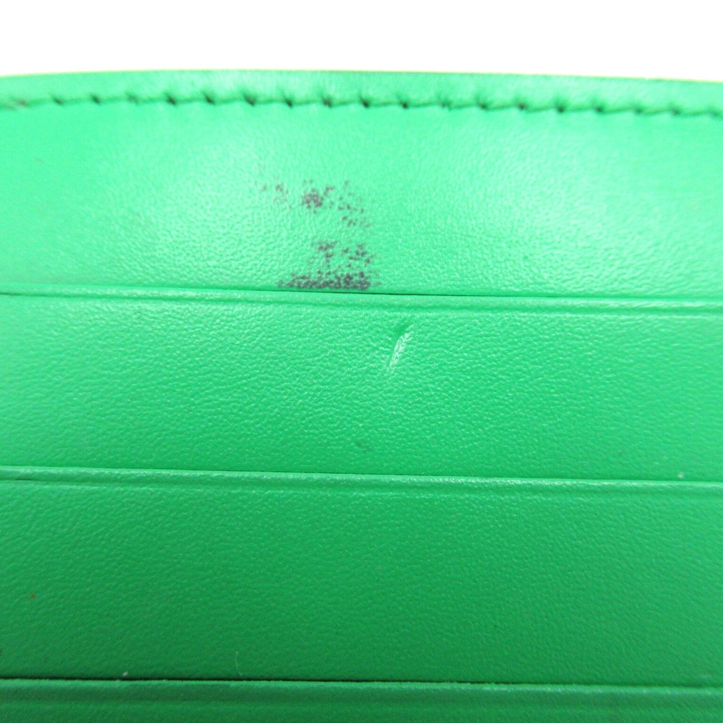 LOUIS VUITTON Coin card holder Brown Green Monogram macassar PVC coated canvas M81627