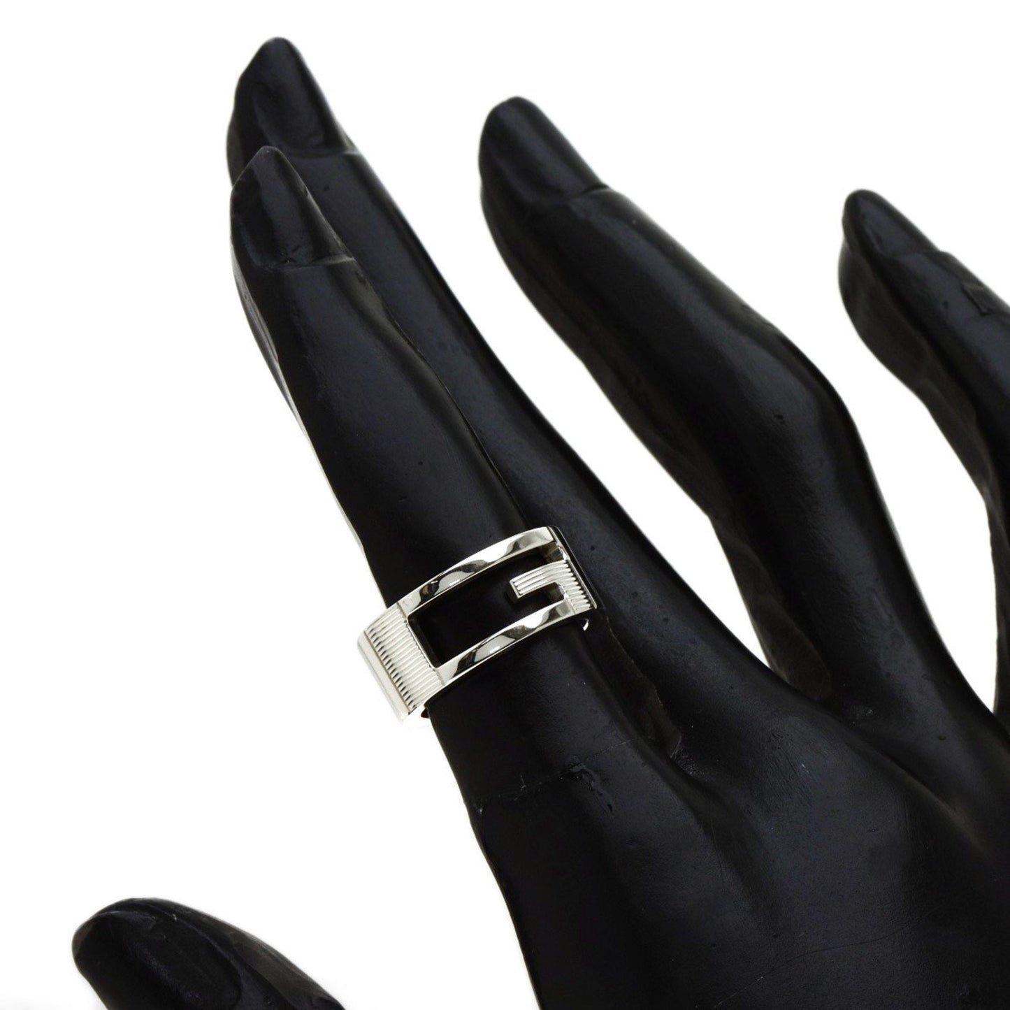 Gucci G #7 Ring Silver Ladies GUCCI