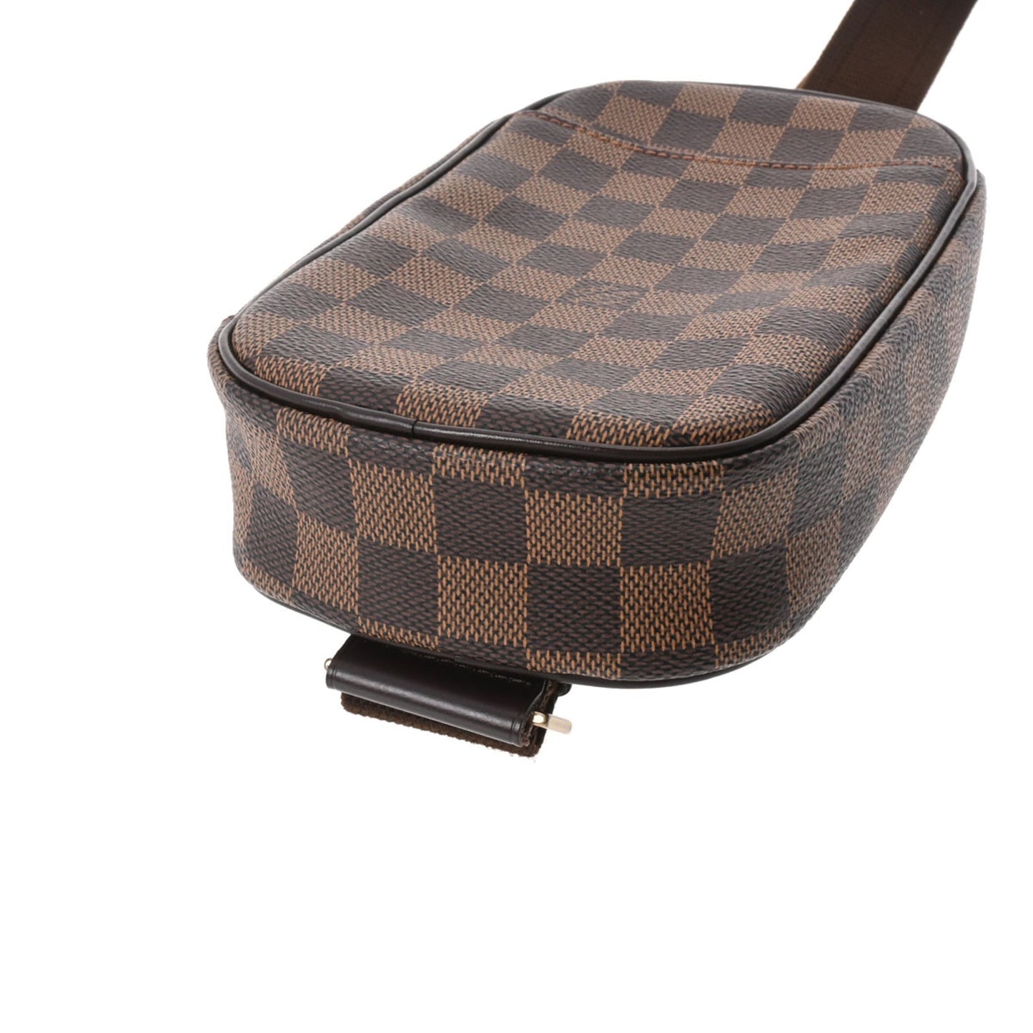 LOUIS VUITTON Damier Pochette Ganju SP Order Brown N48048 Women's Canvas Body Bag