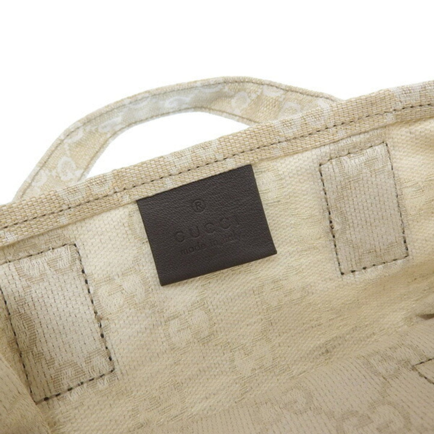 Gucci GG canvas mini handbag Museo Museum limited beige