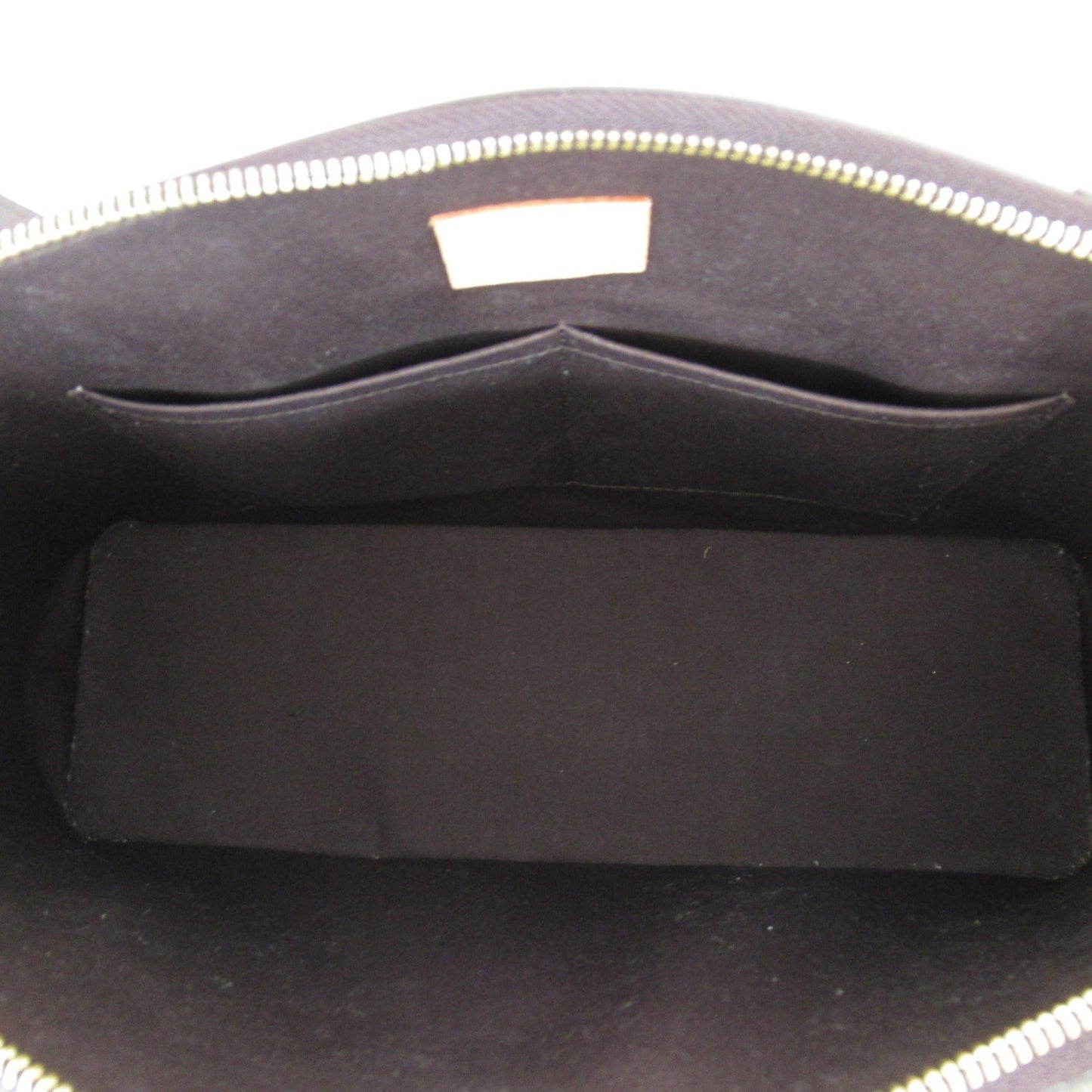 LOUIS VUITTON Avalon Zip Shoulder Bag Brown Amarrant enamel M91594