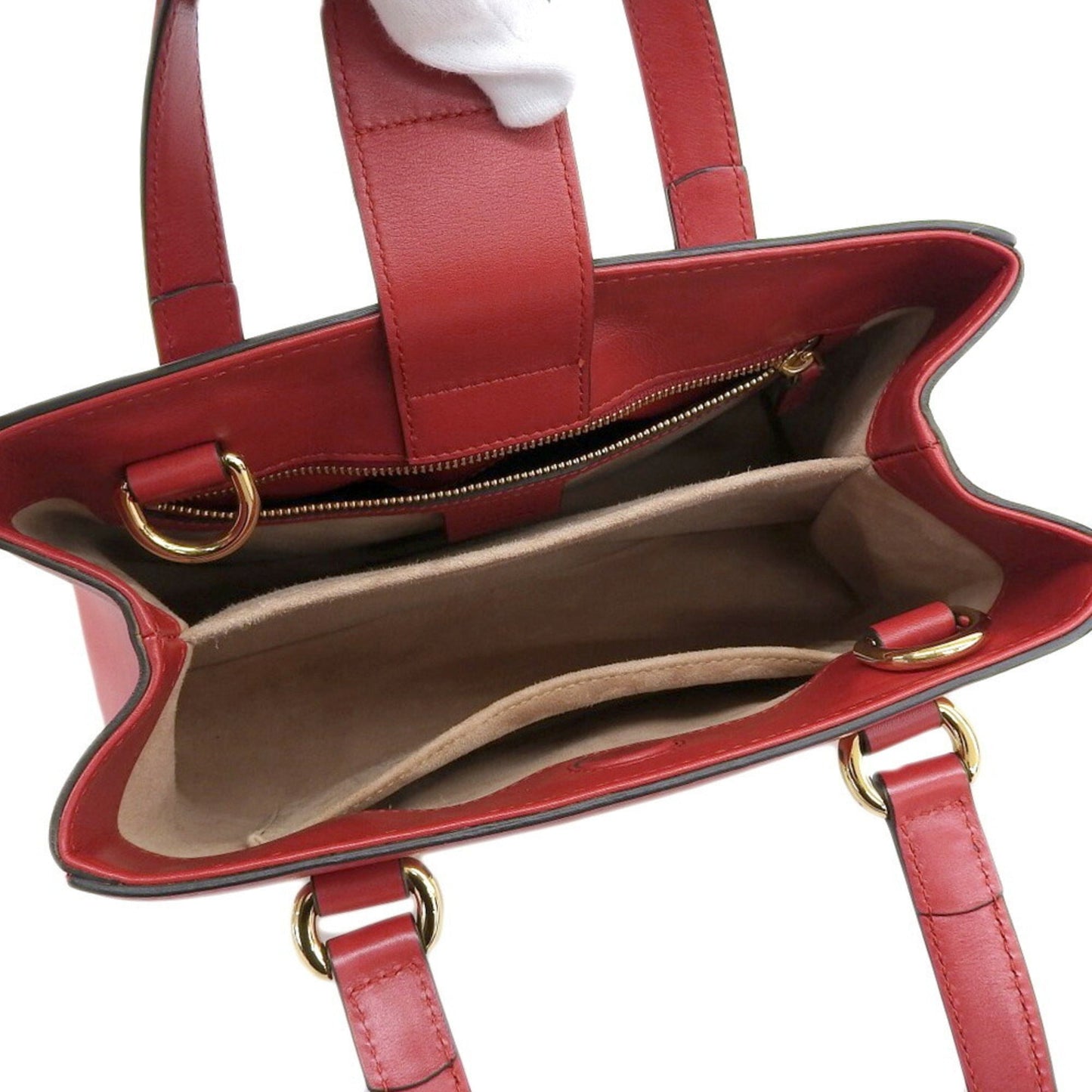 Gucci Sylvie bag leather red 460381 200047
