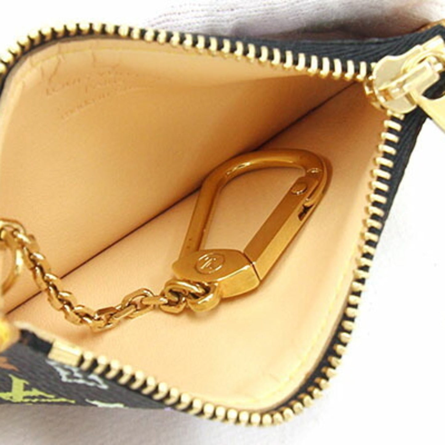 Louis Vuitton Coin Case Pochette Cremonogram Multicolor M92654 Noir Ladies Purse Key LOUISVUITTON