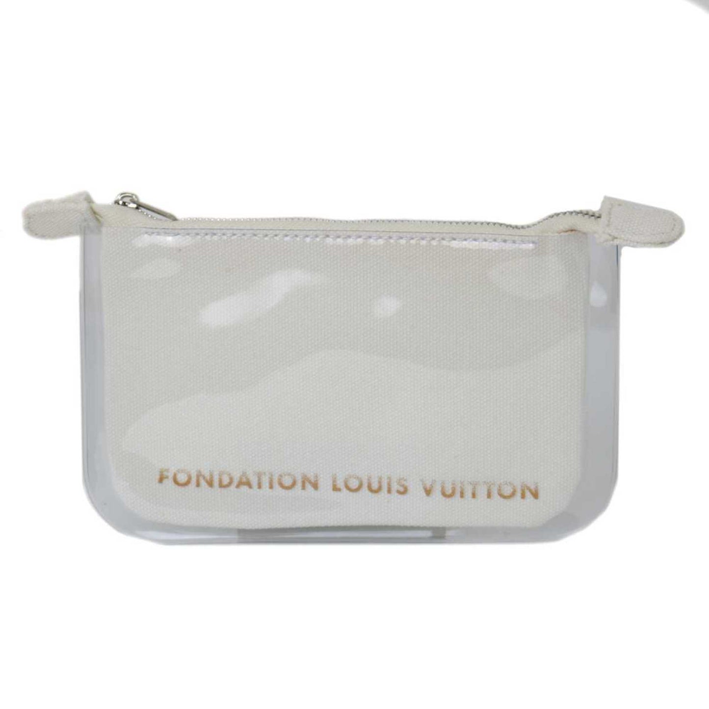 Louis Vuitton Foundation Museum Limited Edition Pouch White